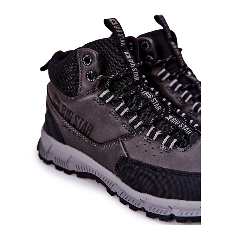 Hoch Sportschuhe Big Star II174176 Schwarz 1