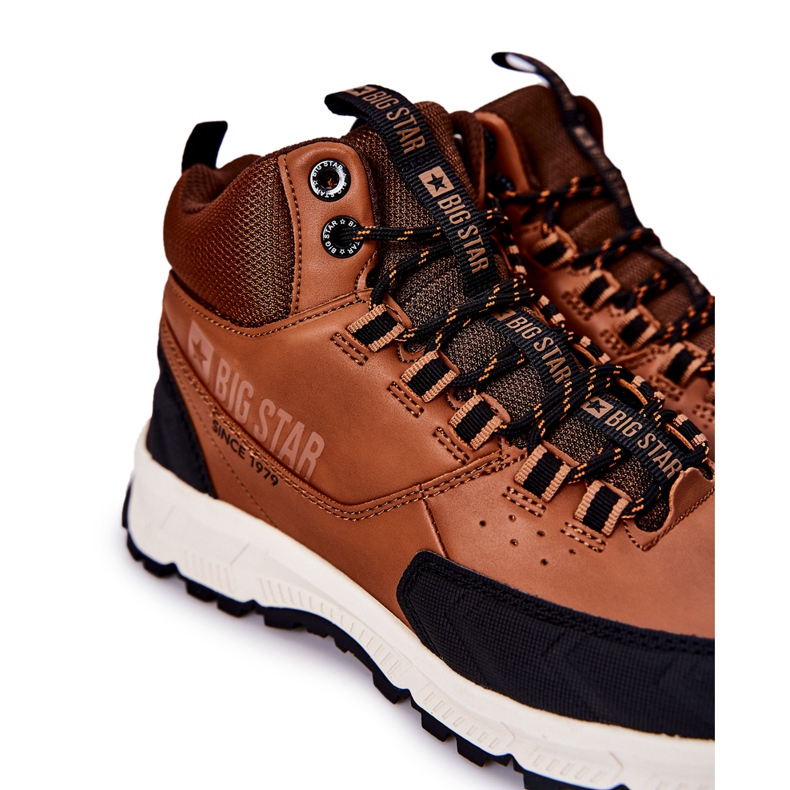 Hoch Sportschuhe Big Star II174179 Braun schwarz 1