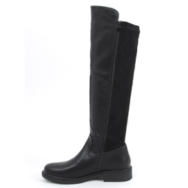 Arles Schwarze Damenreitstiefel 1