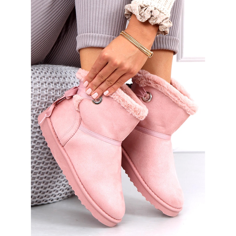 Emusy Silki Pink Schneestiefel rosa 1