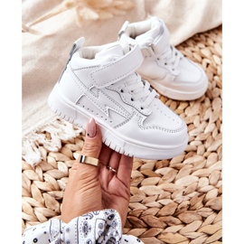 FR1 Hohe Sportschuhe für Kinder Weiß Bartnie 2