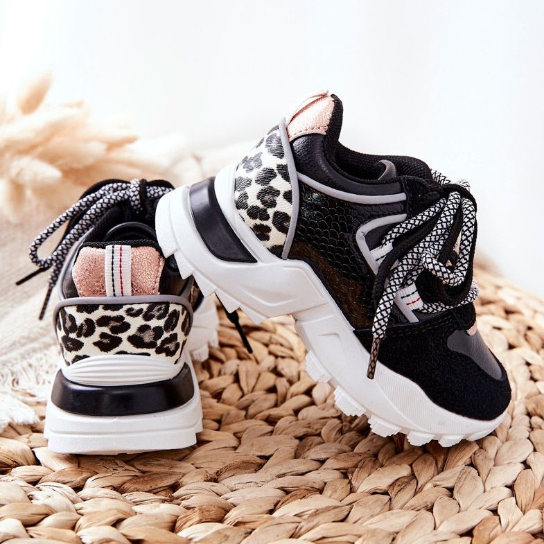 FR1 Kinder Sportschuhe Sneakers Schwarz Rommie mehrfarbig 2