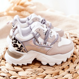 FR1 Kinder Sportschuhe Sneakers Weiß Rommie mehrfarbig 2