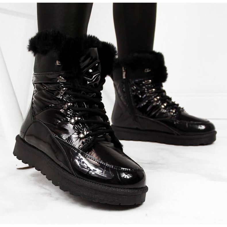 Isolierte Schneeschuhe Potocki W WOL27A schwarz 1