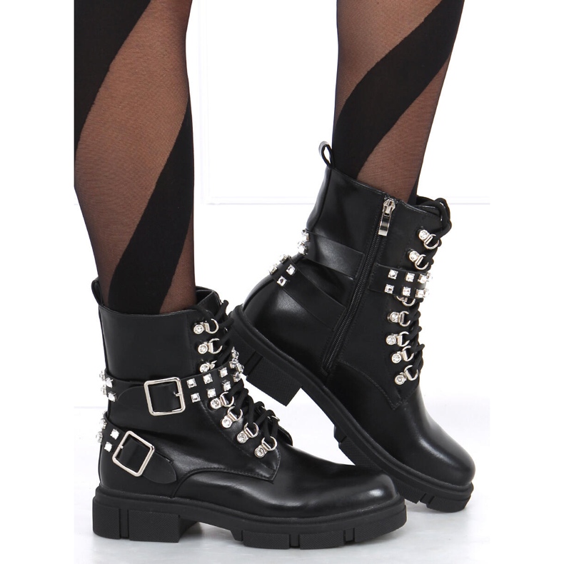 Stiefel mit Lise Black Jets schwarz 1