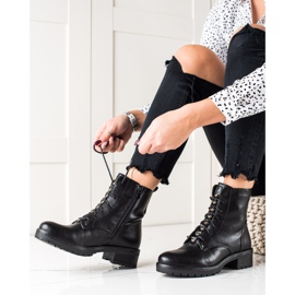 W. Potocki Schnürstiefel mit Potocki-Isolierung schwarz 1