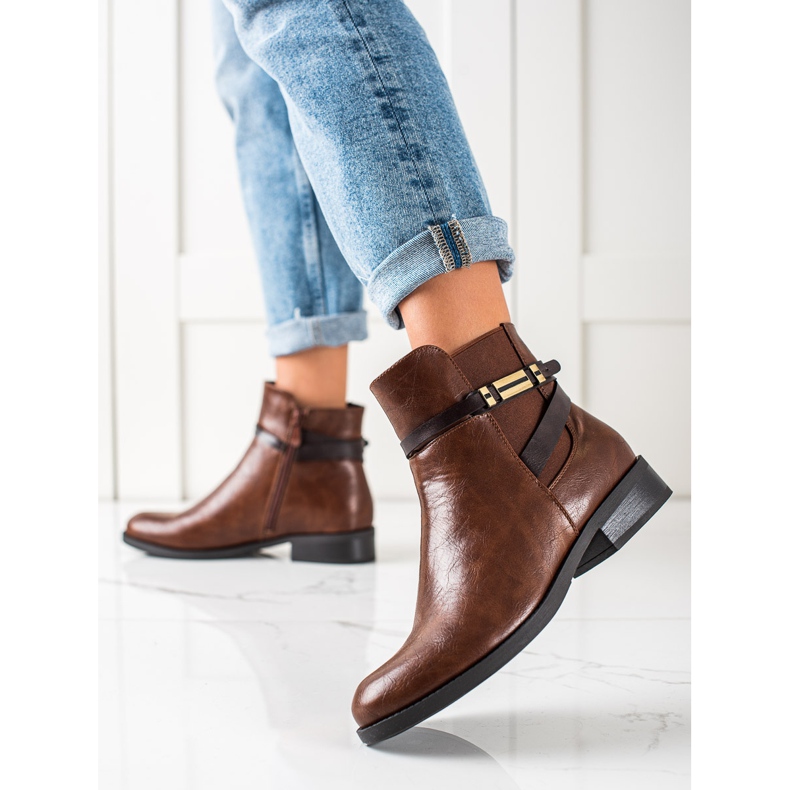 W. Potocki Elegante braune Potocki Stiefel 2