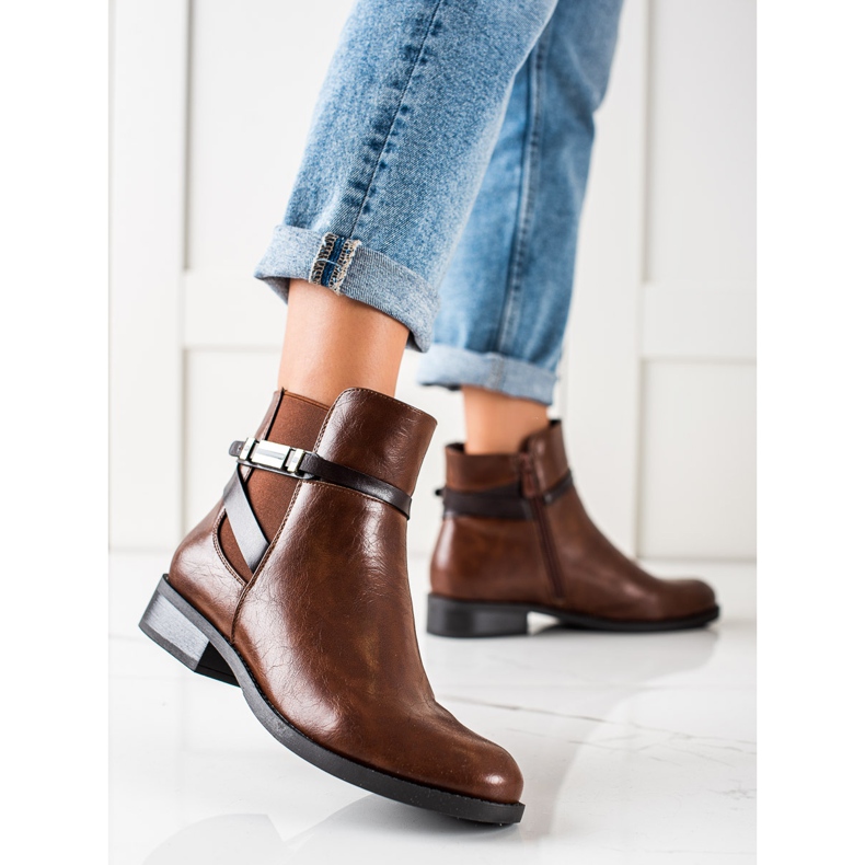 W. Potocki Elegante braune Potocki Stiefel 1