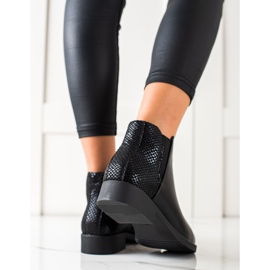 J. Star Klassische schwarze Stiefel 2