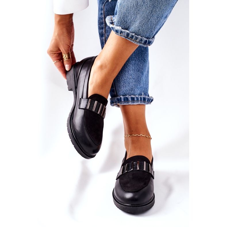 S.Barski Schwarze Damenschuhe von Montius 4