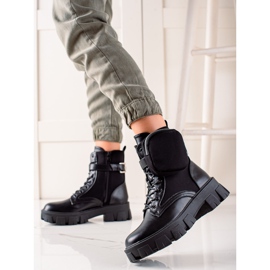 Best Shoes Arbeiter mit Wildledertasche schwarz 2