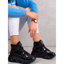 Damen Schneestiefel Big Star II274311 schwarz 1