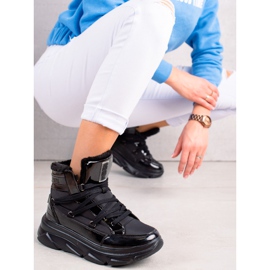 Damen Schneestiefel Big Star II274311 schwarz 2
