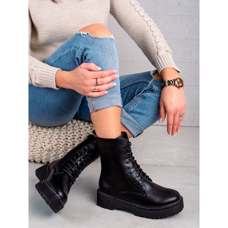 Damenstiefel Big Star II274109 schwarz 1