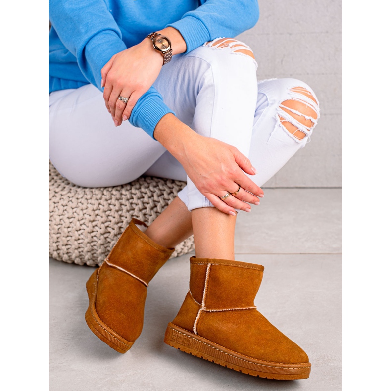 Damen Schneestiefel Big Star II274441 braun 1