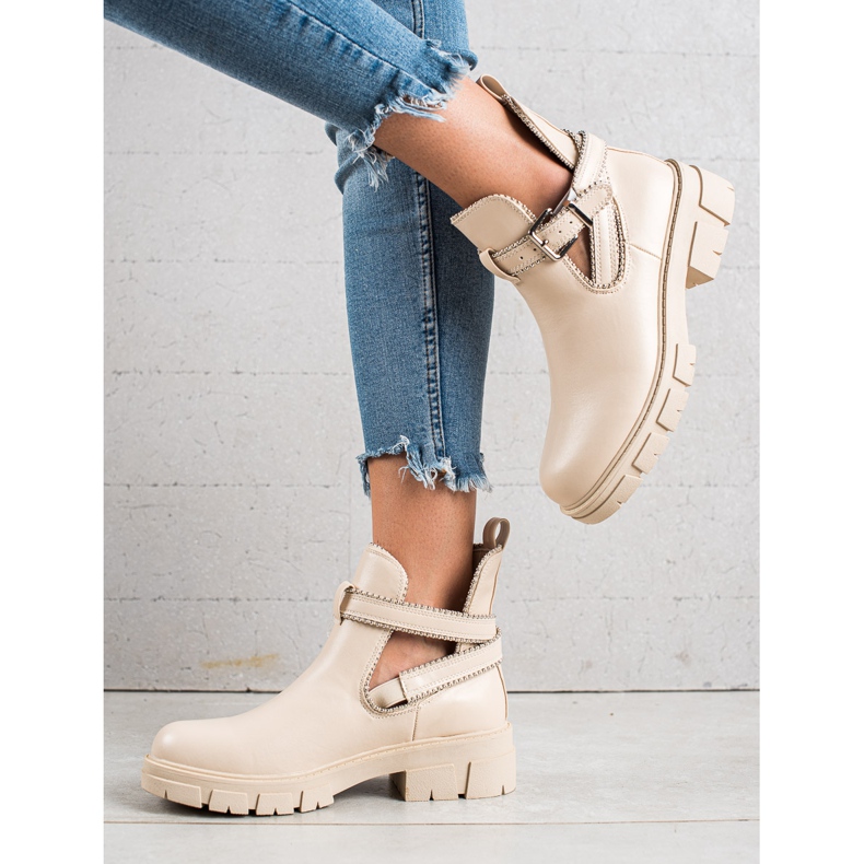 Bestelle Fashion Slip-On Arbeiter beige 1