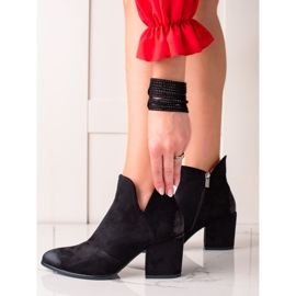 W. Potocki Potocki Wildlederstiefel schwarz 2