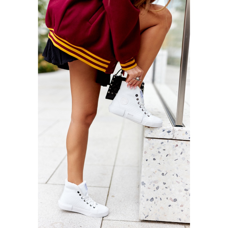 Damen Sneaker Big Star II274156 Weiß isoliert 1