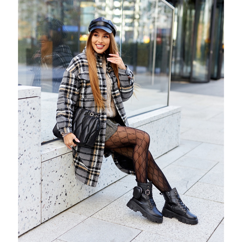 Stiefel Arbeiter mit Niere Schwarze Olenisse 2