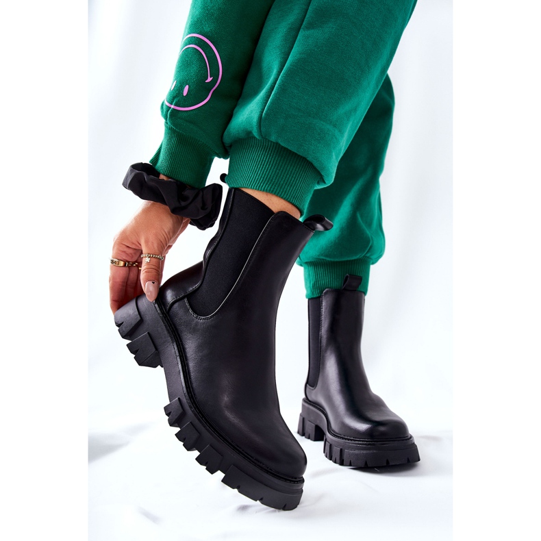 Schwarze Hallam Schwarze Jodhpur-Stiefel 1