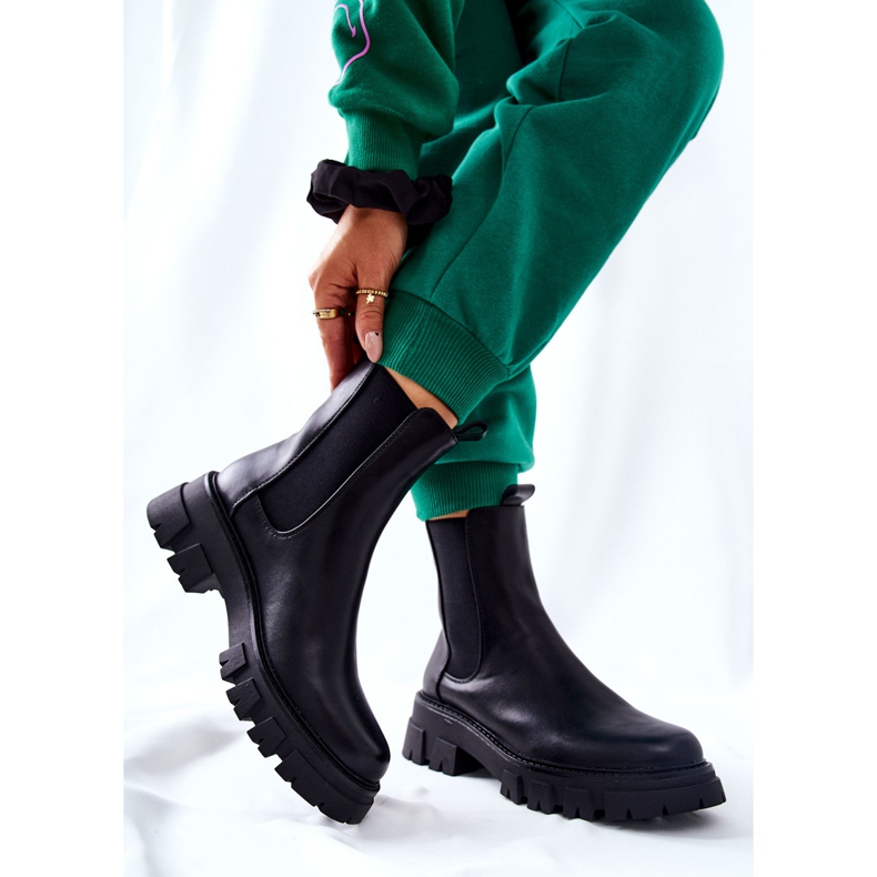 Schwarze Hallam Schwarze Jodhpur-Stiefel 2