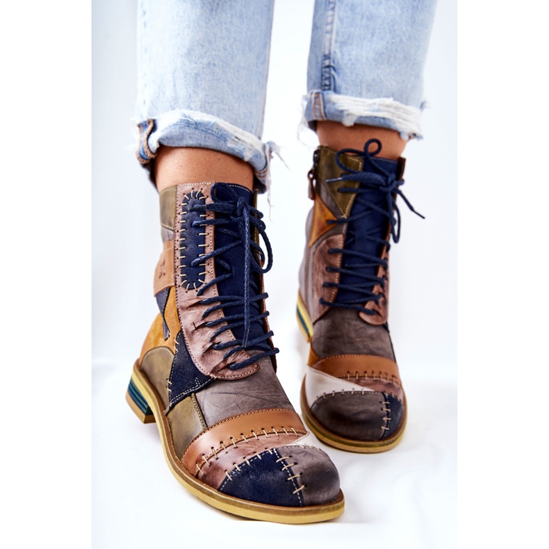 Maciejka Jodhpur-Stiefel aus buntem Leder 05095-39 mehrfarbig 1