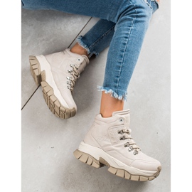 Damenstiefel Big Star II274331 beige 1