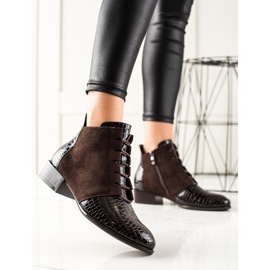 W. Potocki Elegante Potocki-Stiefel braun 1