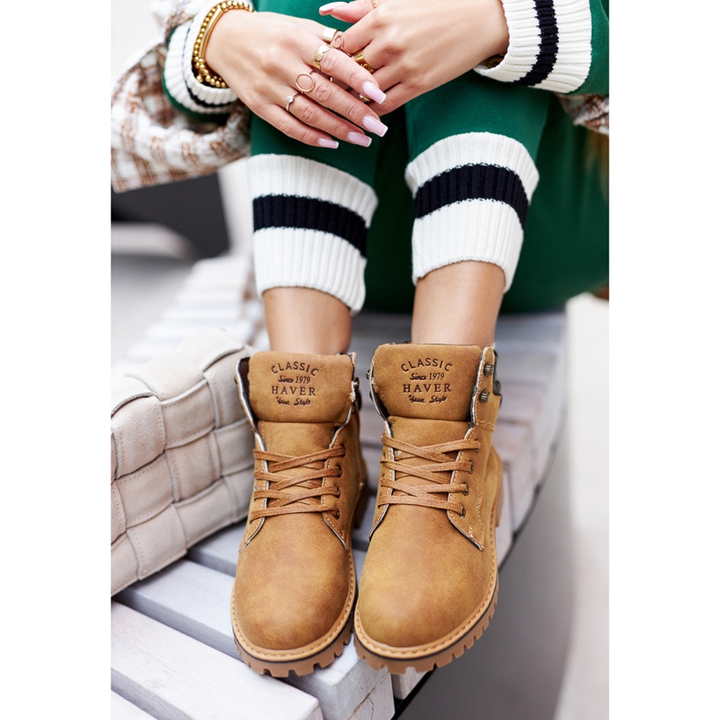 PH1 Isolierte Trapper für Damen mit Reißverschluss, Camel Lenox braun 2