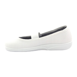 Mädchen Hausschuhe Tschechische Befado 274X013 weiß 2