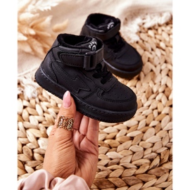 PA1 Hohe isolierte Sportschuhe für Kinder Schwarz Clafi 5