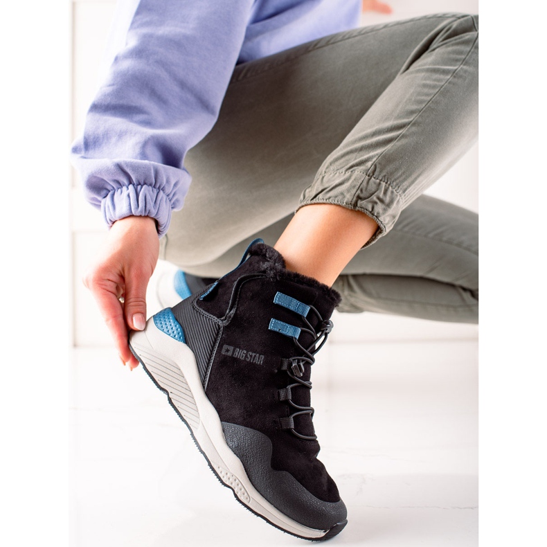 Damen Schneestiefel Big Star II274261 schwarz 1