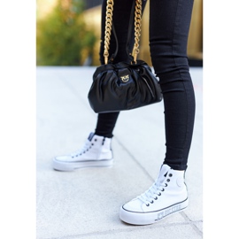 Hohe Sneakers On The Big Star II274014 Weiße Plattform 2