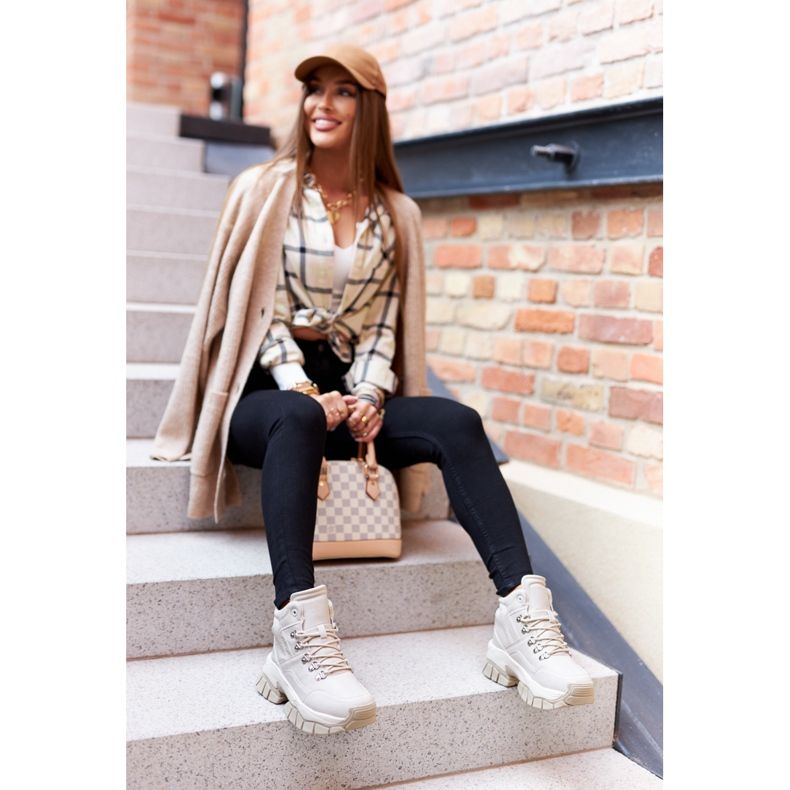 Trekkingschuhe Big Star II274331 Beige braun 1