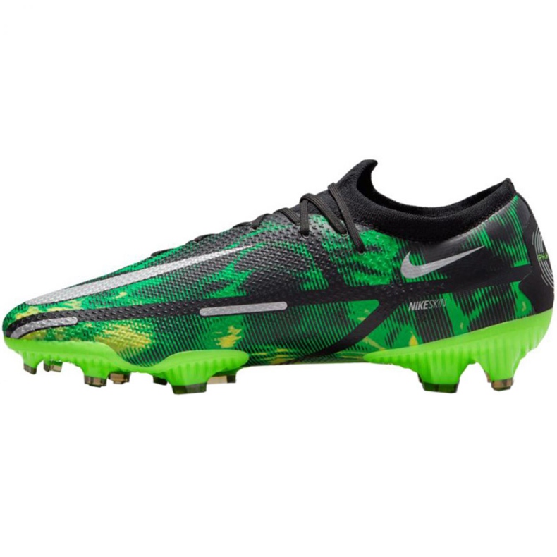 Nike Phantom GT2 Pro Fg Sw M DM0734 003 Fußballschuhe mehrfarbig grün 2