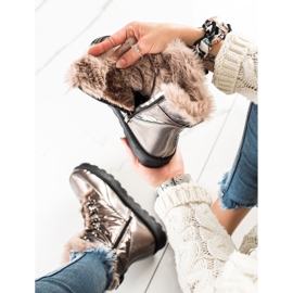 W. Potocki Warme Potocki-Schneestiefel braun 1