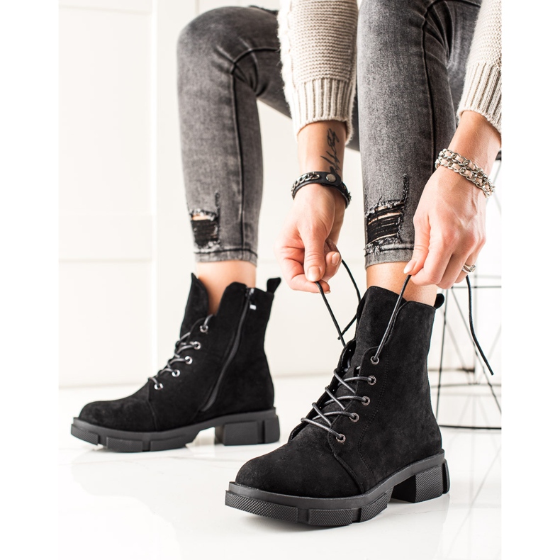 Goodin Wildleder Arbeiter schwarz 1