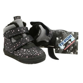 Wasserdichte Stiefel Pink Rosa TE-POR Mazurek 1360 grau 6