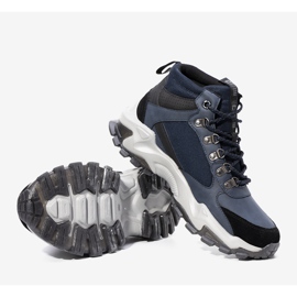 Maclovio marineblaue Big Star Sneakers für Herren navy blau 1