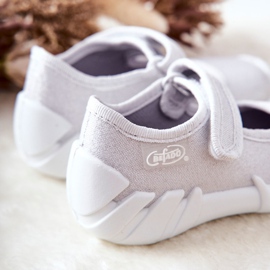 BEFADO S.A. Inblu Glänzende Hausschuhe 109P222 Silber 2