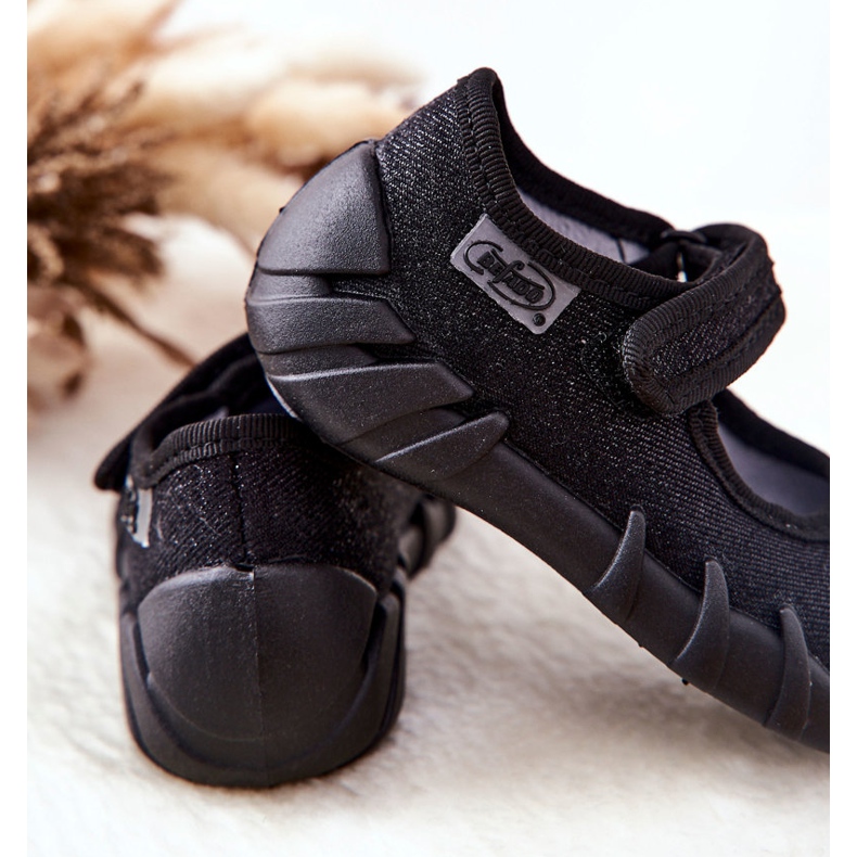 BEFADO S.A. Inblu Shiny 109P227 Schwarze Ballerinas 2