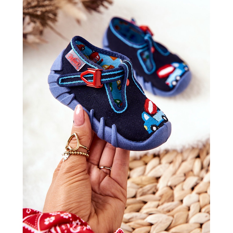 BEFADO S.A. Hausschuhe Inblu Concrete Mixer 110P385 Navy Schuhe navy blau 2