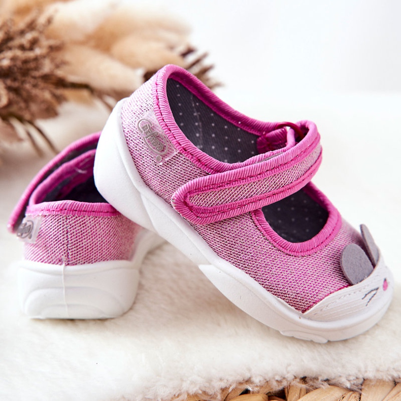 BEFADO S.A. Hausschuhe Inblu Kaninchen 209P034 Rosa 2