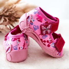 BEFADO S.A. Inblu Sandalen mit Klettverschluss 342P021 Rosa 1