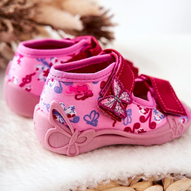 BEFADO S.A. Inblu Sandalen mit Klettverschluss 342P021 Rosa 2