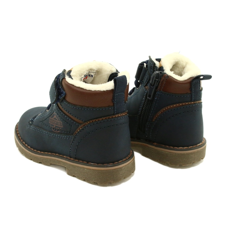 Klettverschluss Arbeiter American Club GC28 / 21 Granate blau 4