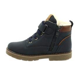 Arbeiter mit Fell isoliert American Club GC29 / 21 Navy braun marineblau 2