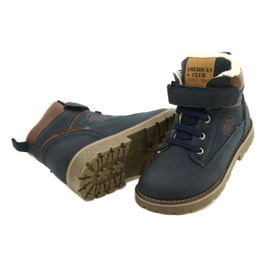 Arbeiter mit Fell isoliert American Club GC29 / 21 Navy braun marineblau 4