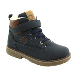 Arbeiter mit Fell isoliert American Club GC29 / 21 Navy braun marineblau 1