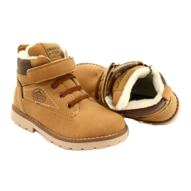 Arbeiter mit Fellisolierung American Club GC29 / 21 Camel beige braun gelb 5